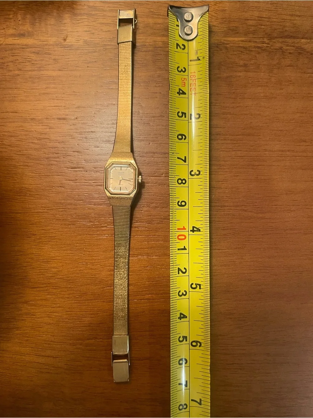 Citizen Vintage Women's Gold Tone Bracelet Watch